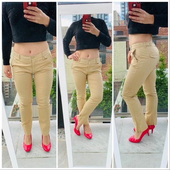 CORTEFIEL Gold straight Pants from Paris - Picture 4 of 8